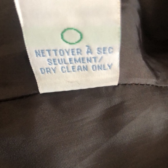 Classic Tweed Wool Blend Brown Blazer Size 13 Smart Set - Picture 13 of 13